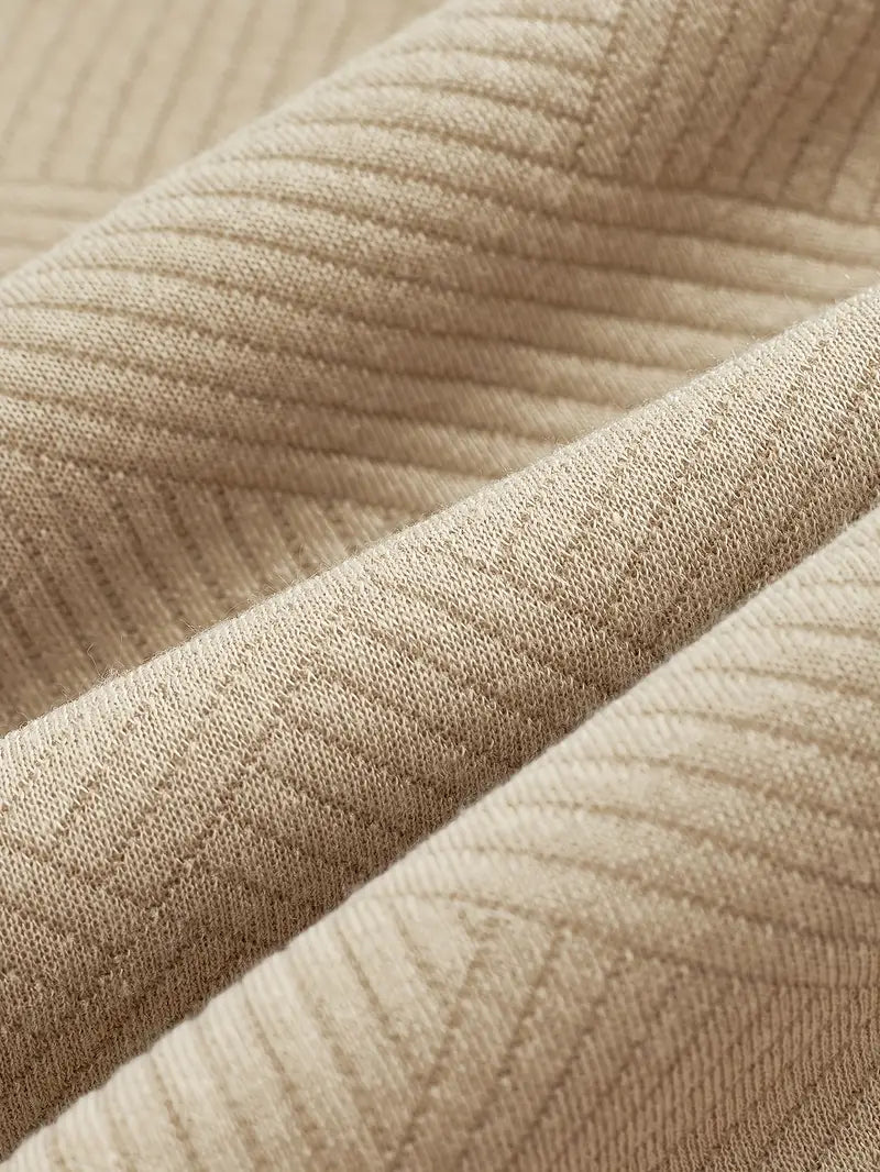 GEOMETRIC KNIT PULLOVER FOR MEN