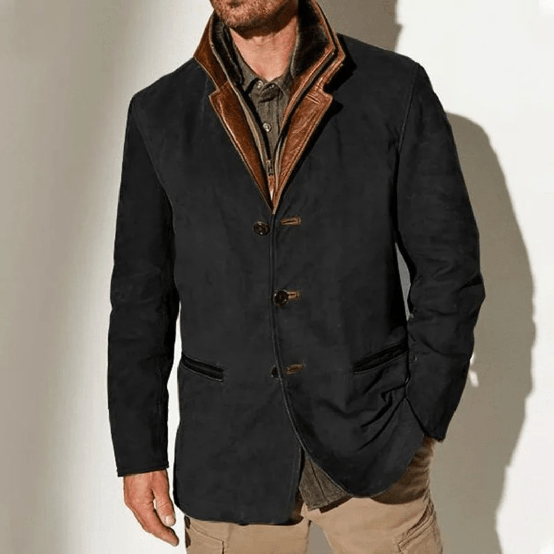 HARRISON OF CALIFORNIA | HIGH COLLAR JACKET FOR MEN