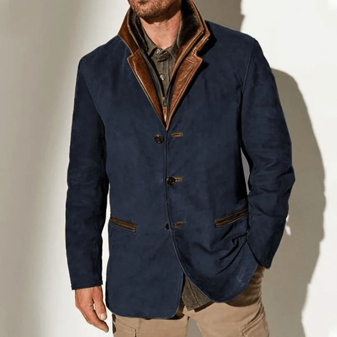 HARRISON OF CALIFORNIA | HIGH COLLAR JACKET FOR MEN