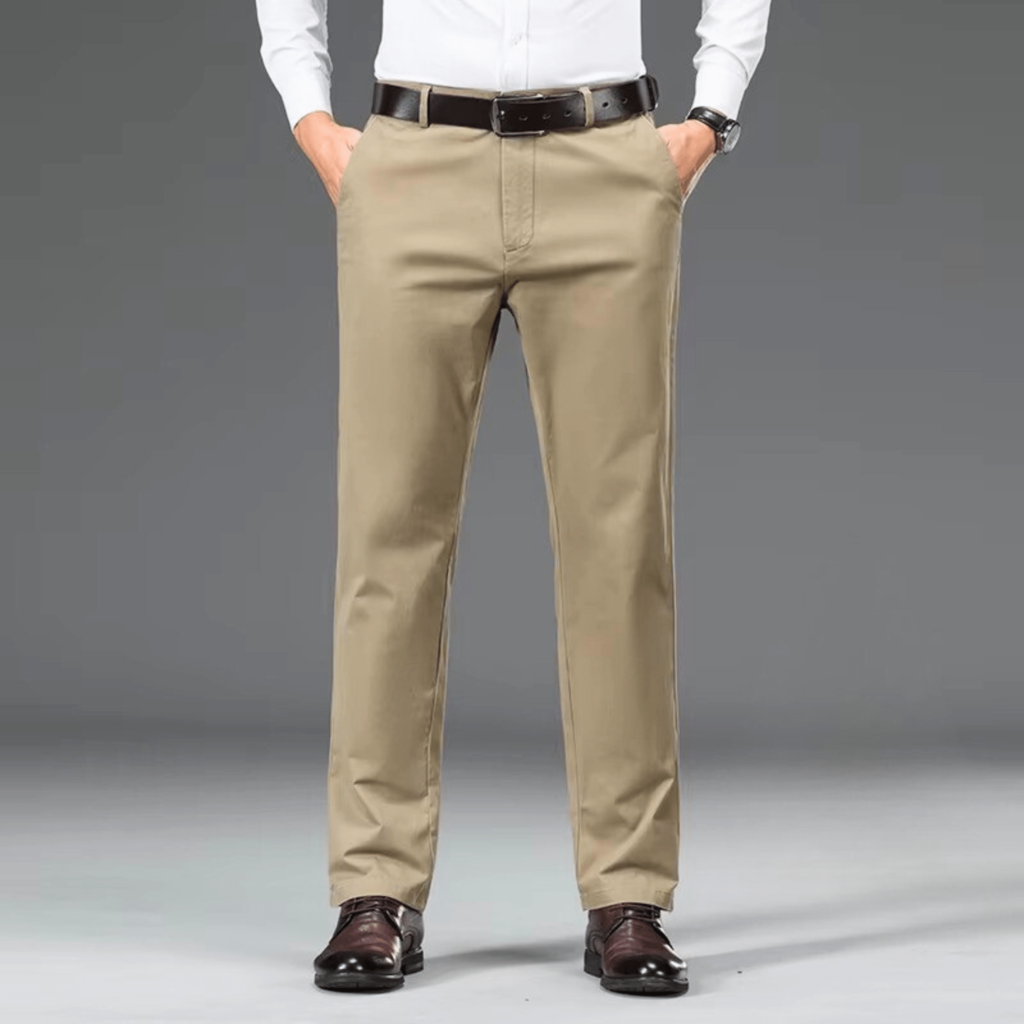 STRAIGHT WINTER PANTS FOR MEN