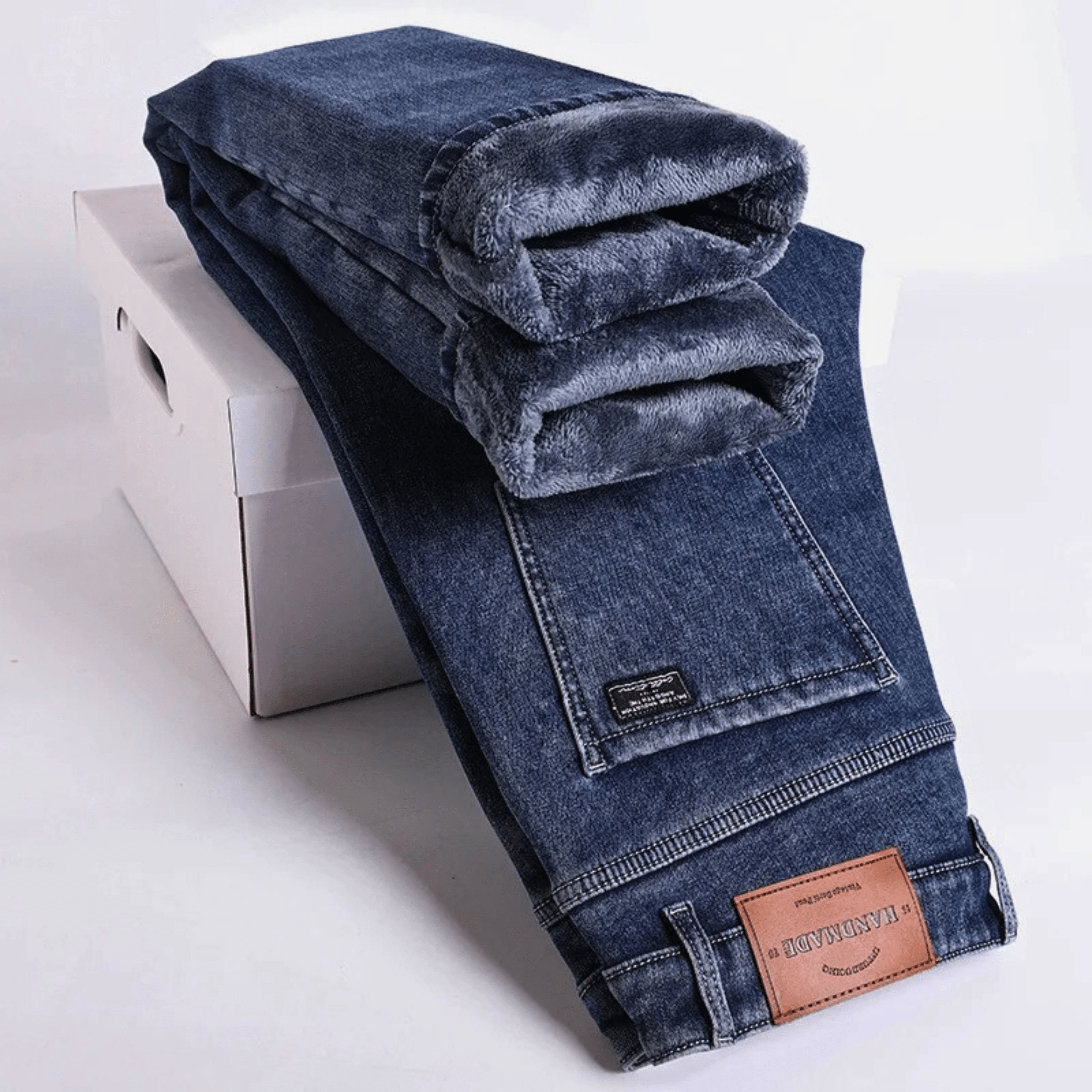 HARRISON OF CALIFORNIA | THERMAL DENIM PANTS