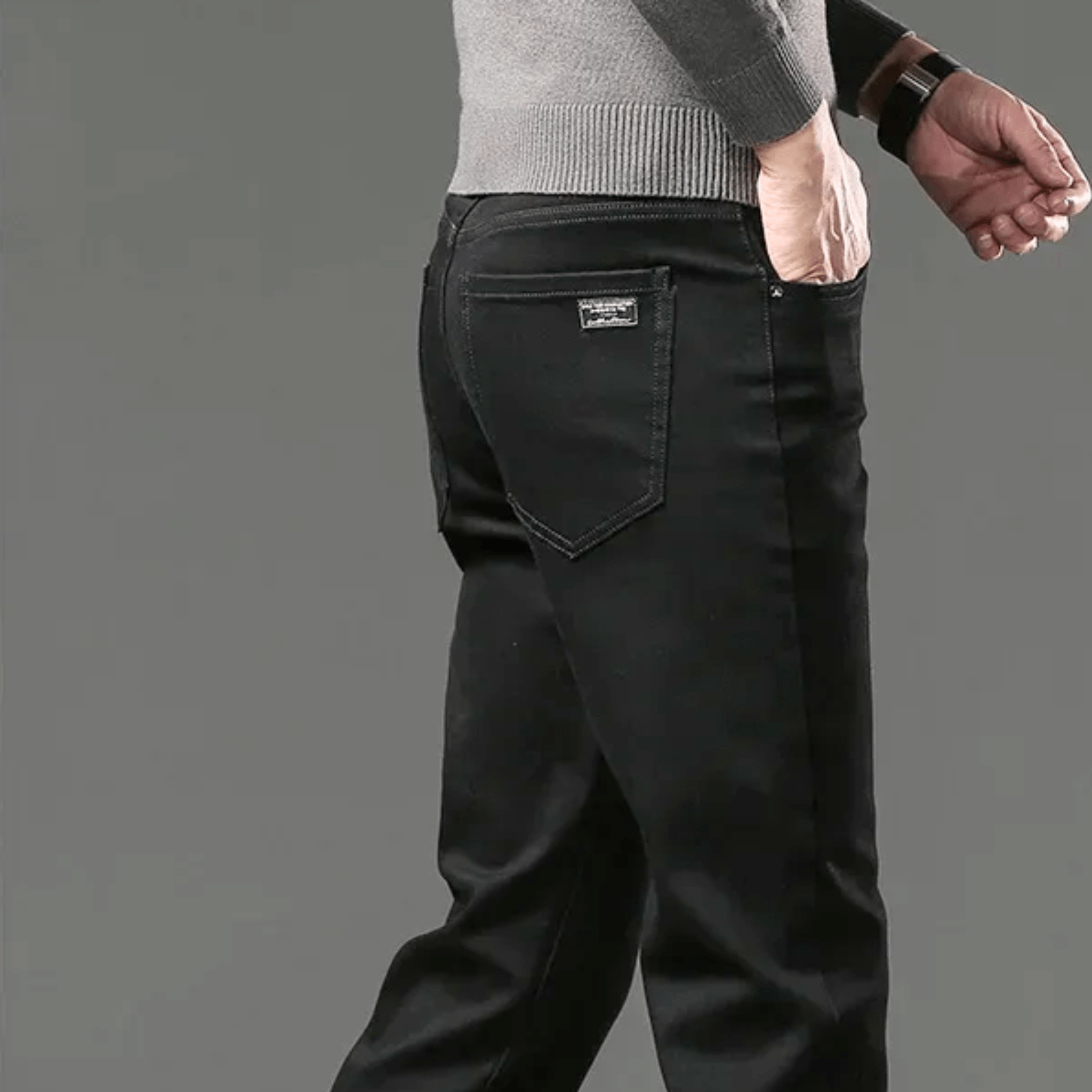 HARRISON OF CALIFORNIA | THERMAL DENIM PANTS